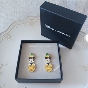 Baublebar × Disney Mickey Mouse Pineapple Earrings